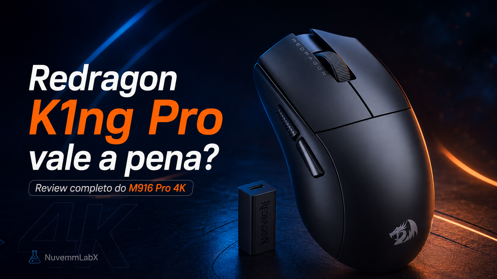 Redragon K1ng Pro 4k vale a pena?