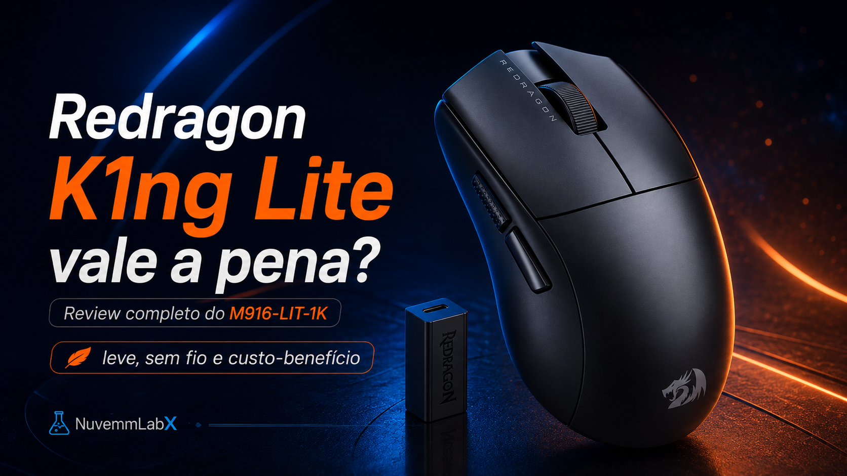 Redragon K1ng Lite vale a pena? Testei por 7 dias
